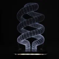 چراغ خواب سه بعدی|چراغ خواب و آباژور|شیراز, پودنک|دیوار