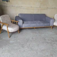 مبل مینیمال مدل مانلی و مینی مال پایه خراطی|مبلمان خانگی و میز عسلی|ملایر, |دیوار