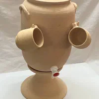 کلمن سفالی کار دست