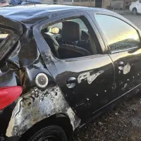 پژو ۲۰۶ مدل ۸۰ تصادفی چپی روشن حرکت|خودرو سواری و وانت|کرج, شهر صنعتی|دیوار