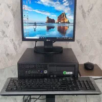 پکیج کامل مینی کیس hp corei5مانیتور و موس و کیبورد