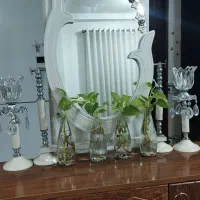 آیینه  و شمعدان سالم و نو ۲۲۰۰