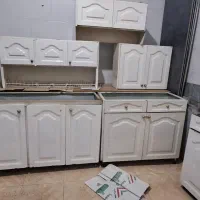 کابینت دیواری فلزی همراه با سینک