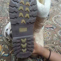 چکمه نو دخترانه سایز۳۶ وکفش طبی زنانه سایز۳۸