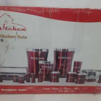 سرویس آشپزخانه ۱۸پارچه|ظروف نگهدارنده، پلاستیکی، یک‌بارمصرف|کرمانشاه, |دیوار