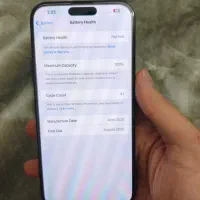 iPhone 16promax 256 Zaa باطری ۱۰۰|موبایل|رشت, منظریه|دیوار