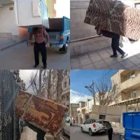 باربری نیسان بار رزق حلال حمل اثاثیه منزل با کارگر|خدمات حمل و نقل|قم, شهرک قدس|دیوار