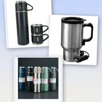 فلاسک سه کاپ و فلاسک فندکی و ماگ|قوری، کتری، قهوه‌ساز دستی|تهران, گیشا|دیوار