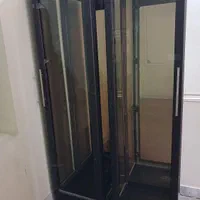 ویترین چوبی چهار طبقه|بوفه، ویترین، کنسول|شاهین‌شهر, اقبال لاهوری|دیوار