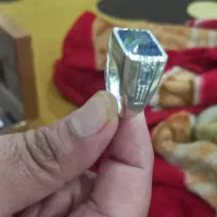 انگشتر نقره اسپرت دست ساز