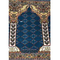 سجاده ماشینی طرح رئوف سبز آبی|فرش|تهران, زیبادشت|دیوار