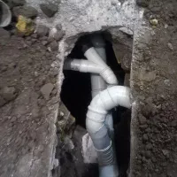 وصل اگولوله کشی فاضلاب مغنی ورفع نم بو لوله ترکیدی|خدمات پیشه و مهارت|مشهد, بهاران|دیوار