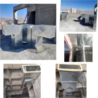 کانال کولرسازی و دریچه تنظیم هوا پوریا