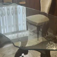 میز ناهارخوری استیل 12 نفره بدون صندلی