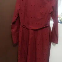 مانتو دخترونه زرشکی سایز ۳۶|لباس|رشت, جماران|دیوار