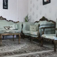 مبل۷ نفره باچوب راش