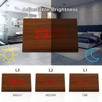 ساعت چوبی دیجیتالی رومیزی|ساعت دیواری و تزئینی|تهران, امانیه|دیوار