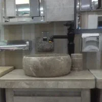 روشویی کانتر دار مروارید /صفحه سنگ مرمریت/