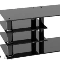 فروش میز تلویزیون شیشه ای و تلویزیون زیرقیمت|تلویزیون و پروژکتور|لنگرود, |دیوار