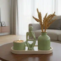 ادمک متفکر سنگ مصنوعی|مجسمه، تندیس، ماکت|بجنورد, |دیوار