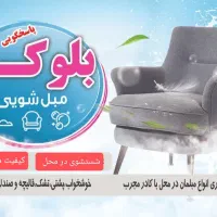 مبل شویی (بلوکی)شستشوی شرعی تشک مبلمان درمنزل