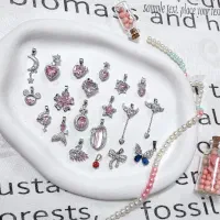 کالکشن قوی گردنبند های سواروسکی نقره ای وطلایی