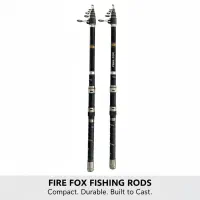 انواع متنوع چوب های ماهیگیری در سایزهای مختلف