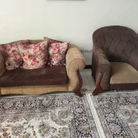 مبلمان هفت نفره راحتی|مبلمان خانگی و میز عسلی|شیراز, شهرک فرزانگان|دیوار