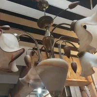 لوستر چهار شاخه ،مدل ابر و باد