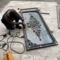 جوشکاری وبرشکاری سیار سایبان درب و پنجره نصب قفل