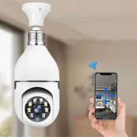 امنیت بی‌مرز در هر زاویه/دوربین چراغی 360 بی‌سیم|دوربین مداربسته|دزفول, |دیوار