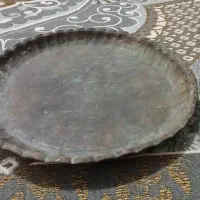 ظروف مسی قدیمی خدمت حدوداً پانصد سال برا فروش