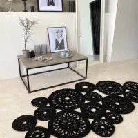 فرشینه های مینیمال قیطاندوزی مدرن