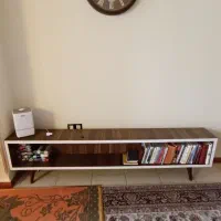 قفسه شلف پایه دار کوتاه (ام دی اف دولایه)