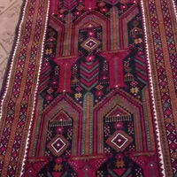 فرش دستباف قدیمی سال 1370بافته شده