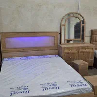 سرویس خواب دونفره شرکتی|تخت و سرویس خواب|مشکین‌دشت, |دیوار