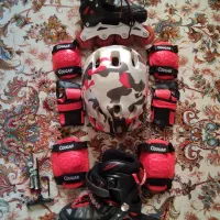 اسکیت خارجی اصل درحدنو باتجهیزات کامل