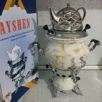 سماور گازی طرح سنگ ۸ لیتری