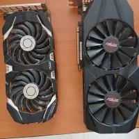 کارت p104 asus و p106 msi 1060 معادل rx580