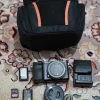 a6400 سونی 16.50 باطری اضافه اورجینال شارژر