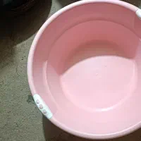 لگن پلاستیکی بزرگ صورتی