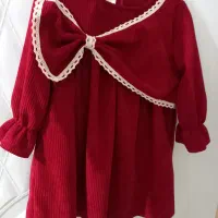 لباس مخمل کبریتی یلدایی دخترانه ۲تا۴ سال|کفش و لباس بچه|بهارستان, |دیوار