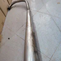 اگزوز و گلگیر جلو موتور