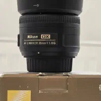 لنز نیکون 35 دیافراگم 1/8