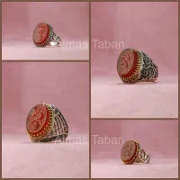 انگشتر های مردانه عقیق سرخ حکاکی شده|جواهرات|مشهد, چهنو|دیوار