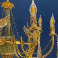 لوستر برنجی آذر فرشته