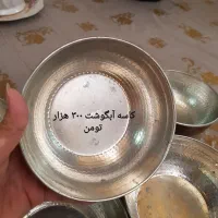 قاشق چنگال مسی قدیمی، ظروف مس قدیمی، ظرف مس آنتیک|کلکسیون اشیاء عتیقه|تهران, پونک|دیوار