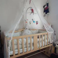 گهواره کودک چوبی