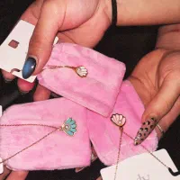 فروش گردنبند استیل رنگ ثابت ضدحساسیت گارانتی