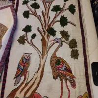 قالی و تابلو فرش دست بافت قدیمی